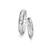 Wedding rings Delight/Heaven with diamond 0.06ct
