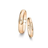 Wedding rings Delight/Heaven with diamond 0.06ct