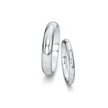 Wedding rings Delight/Heaven with diamond 0.06ct