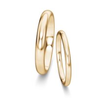 Wedding rings Classic/Eternal in 14K yellow gold