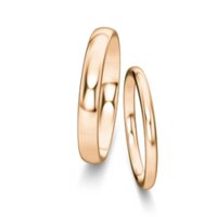 Wedding rings Classic/Eternal in 14K rosé gold