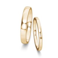 Wedding rings Modern/Romance in 18K yellow gold