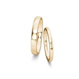 Wedding rings Modern in 18K yellow gold