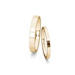 Wedding rings Infinity in 14K yellow gold