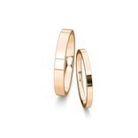 Wedding rings Infinity in 18K rosé gold