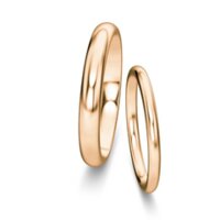 Wedding rings Delight/Heaven in 18K rosé gold