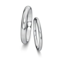 Wedding rings Delight/Heaven in palladium