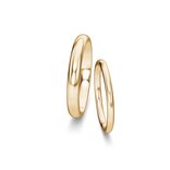 Wedding rings Delight/Heaven in 14K yellow gold