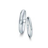Wedding rings Delight/Heaven in 14K white gold