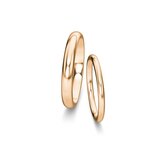 Wedding rings Delight/Heaven in 14K rosé gold