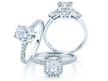 Discover our fancy cut engagement rings