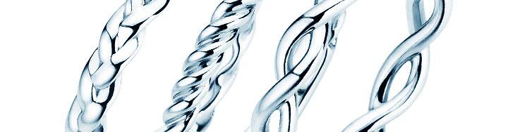 Rings without gemstones for women