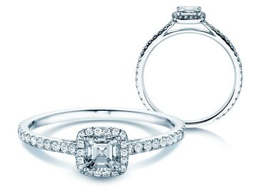Engagement ring Pure Life in white gold
