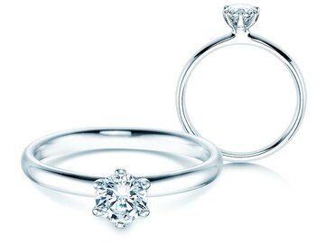Half carat - Diamond rings 0,50 ct. 