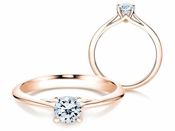 Engagement ring Heaven 4 in rose gold