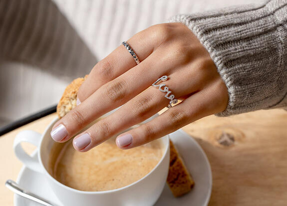 Tiffany mini love ring discount