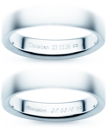 Example: free engraving with a classic font Example: free engraving with a classic font