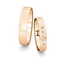 Wedding rings Desire with diamond 0.1ct