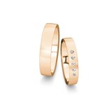 Wedding rings Desire with diamonds 0.10ct