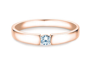 Engagement ring Infinity Petite in rose gold
