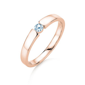 Engagement ring Infinity Petite in rose gold