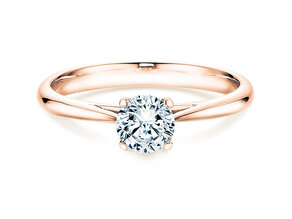 Engagement ring Delight in 18K rosé gold with lab-grown diamond 0.50ct E/VS