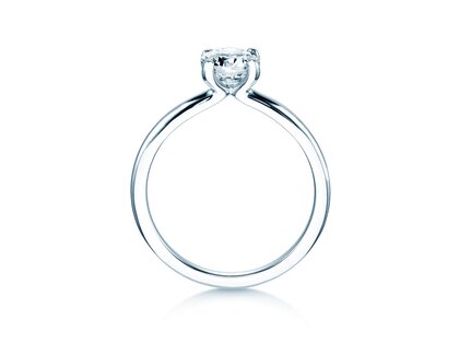 Engagement ring Classic 4 in 18K white gold with diamond 2.00ct G/SI