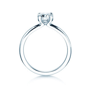 Engagement ring Classic 4 in 18K white gold with diamond 2.00ct G/SI