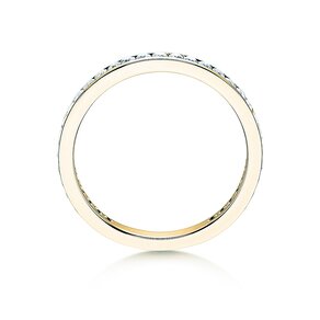 Engagement ring Endless Love in 9K yellow gold with diamonds 0.50ct G/SI