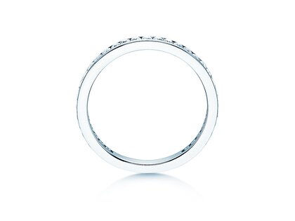 Engagement ring Endless Love in 14K white gold with diamonds 0.50ct G/SI