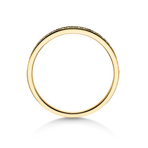 Engagement ring Alliance-/Eternityring in yellow gold