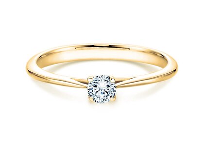 Engagement ring Delight in 18K yellow gold with lab-grown diamond 0.25ct E/VS