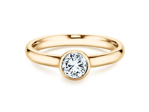 Engagement ring Eternal in 9K yellow gold with diamond 1.00ct H/SI