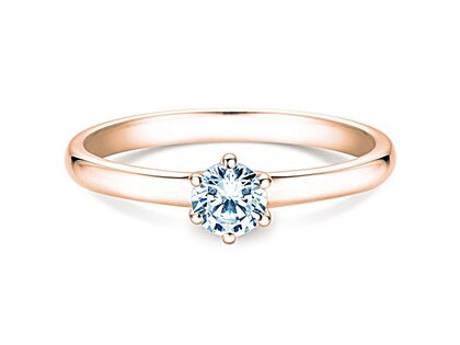 Engagement ring Melody in rose gold