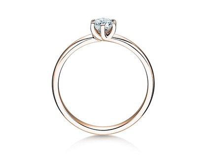 Engagement ring Melody in rose gold