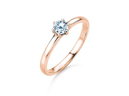 Engagement ring Melody in rose gold