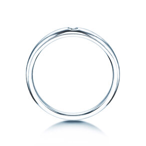 Engagement ring Promise in silver 925/- with diamond 0.03ct G/VS