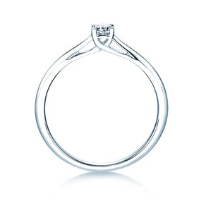 Engagement ring Delight in silver 925/- with lab-grown diamond 0.15ct E/VS