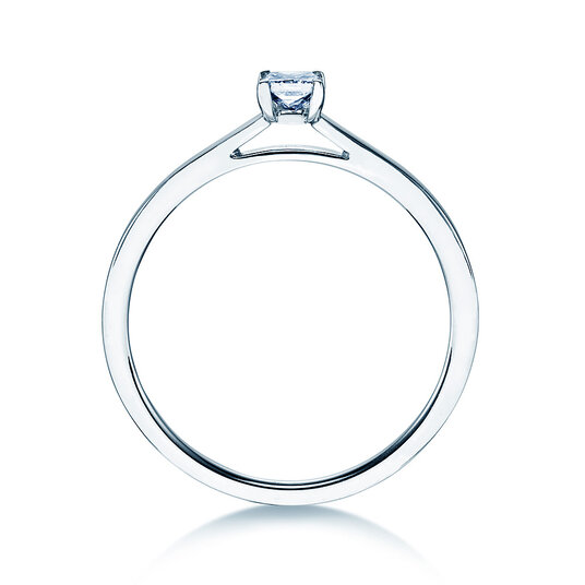 Engagement ring Princess in silver 925/-