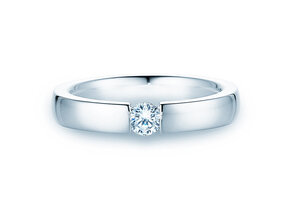 Engagement ring Infinity Lab-grown diamond