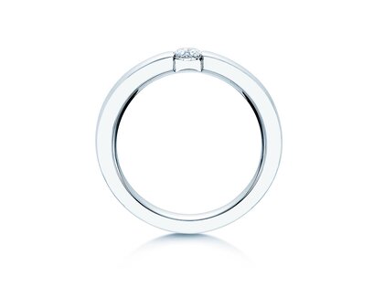 Engagement ring Infinity Lab-grown diamond