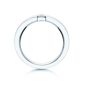 Engagement ring Infinity Lab-grown diamond