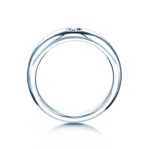Engagement ring Promise in 9K white gold with diamond 0.25ct H/SI