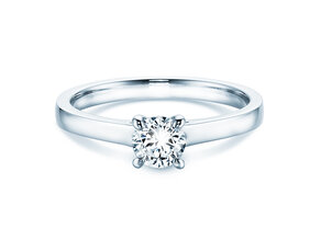 Engagement ring Modern in silver