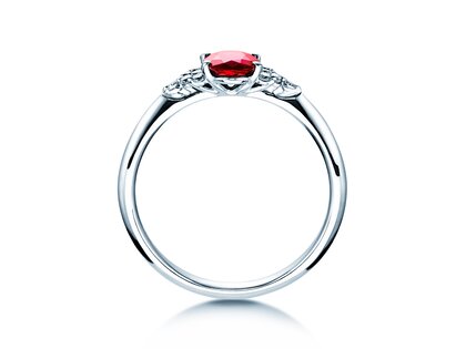 Engagement ring Vivid in white gold