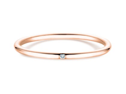 Engagement ring Promise Petite in rose gold