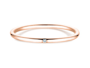 Engagement ring Promise Petite in rose gold
