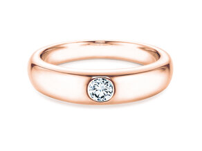 Engagement ring Promise in rose gold