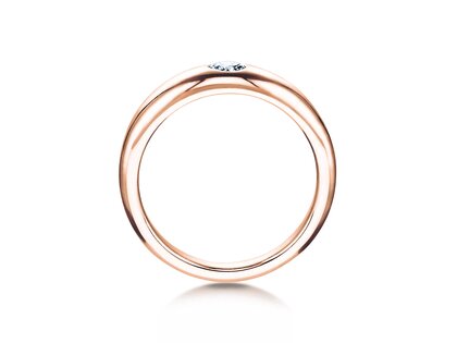 Engagement ring Promise in rose gold