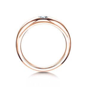 Engagement ring Promise in rose gold